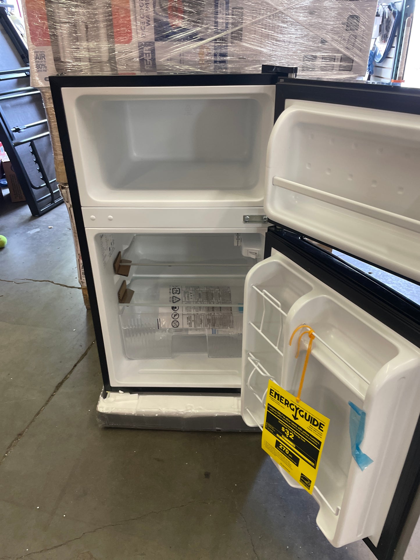 Midea WHD-113FSS1 Compact Refrigerator, 3.1 cu ft, Stainless Steel - Retail $259