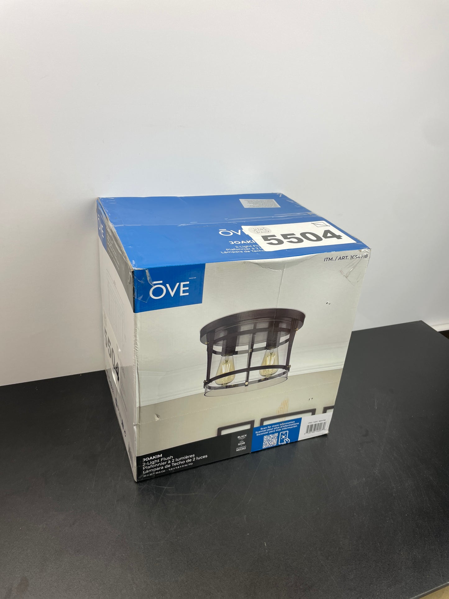 OVE JOAKIM FLUSH MOUNT - Retail $99