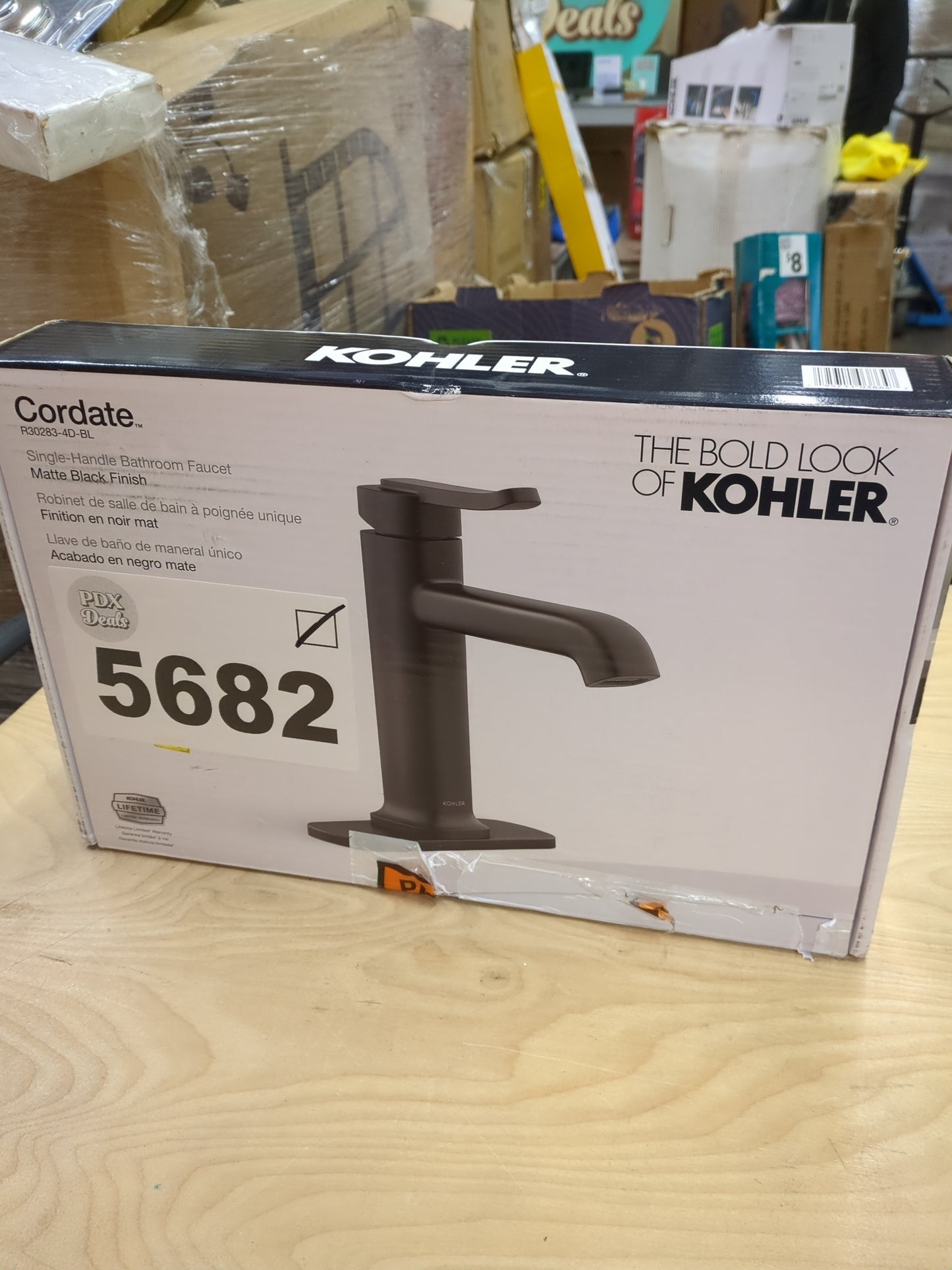 KOHLER CORDATE MATTE - Retail $119