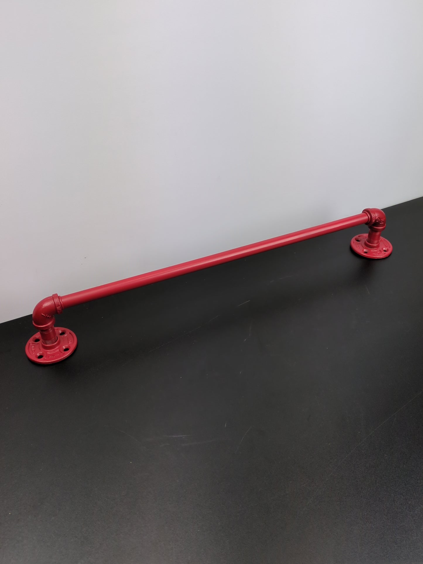 Allied Brass P-200-24-TB-FER Pipeline Collection 24 Inch Towel Bar, Fire Engine Red - Retail $20