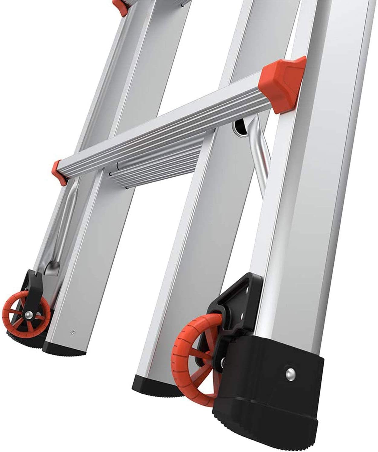 NEW - Little Giant Ladders, Velocity with Wheels, M26, 26 Ft, Multi-Position Ladder, Aluminum, Type 1A, 300 lbs Weight Rating, (15426-001) - Retail $439