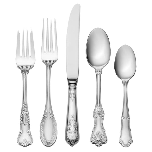 NEW - Wallace Hotel Luxe 77-piece Flatware Set - Retail $155