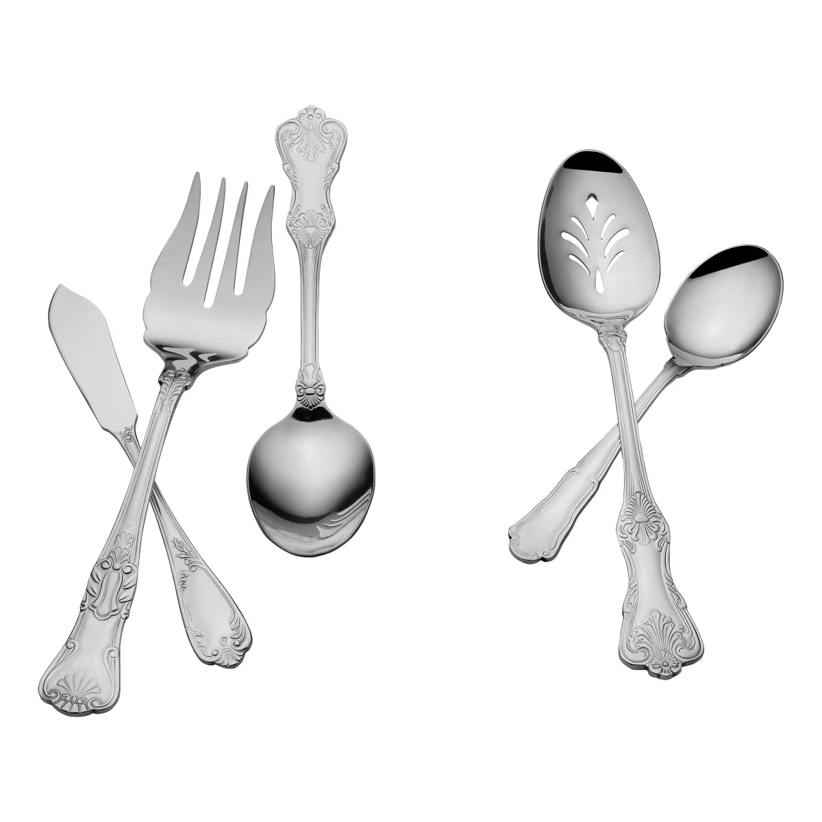 NEW - Wallace Hotel Luxe 77-piece Flatware Set - Retail $155