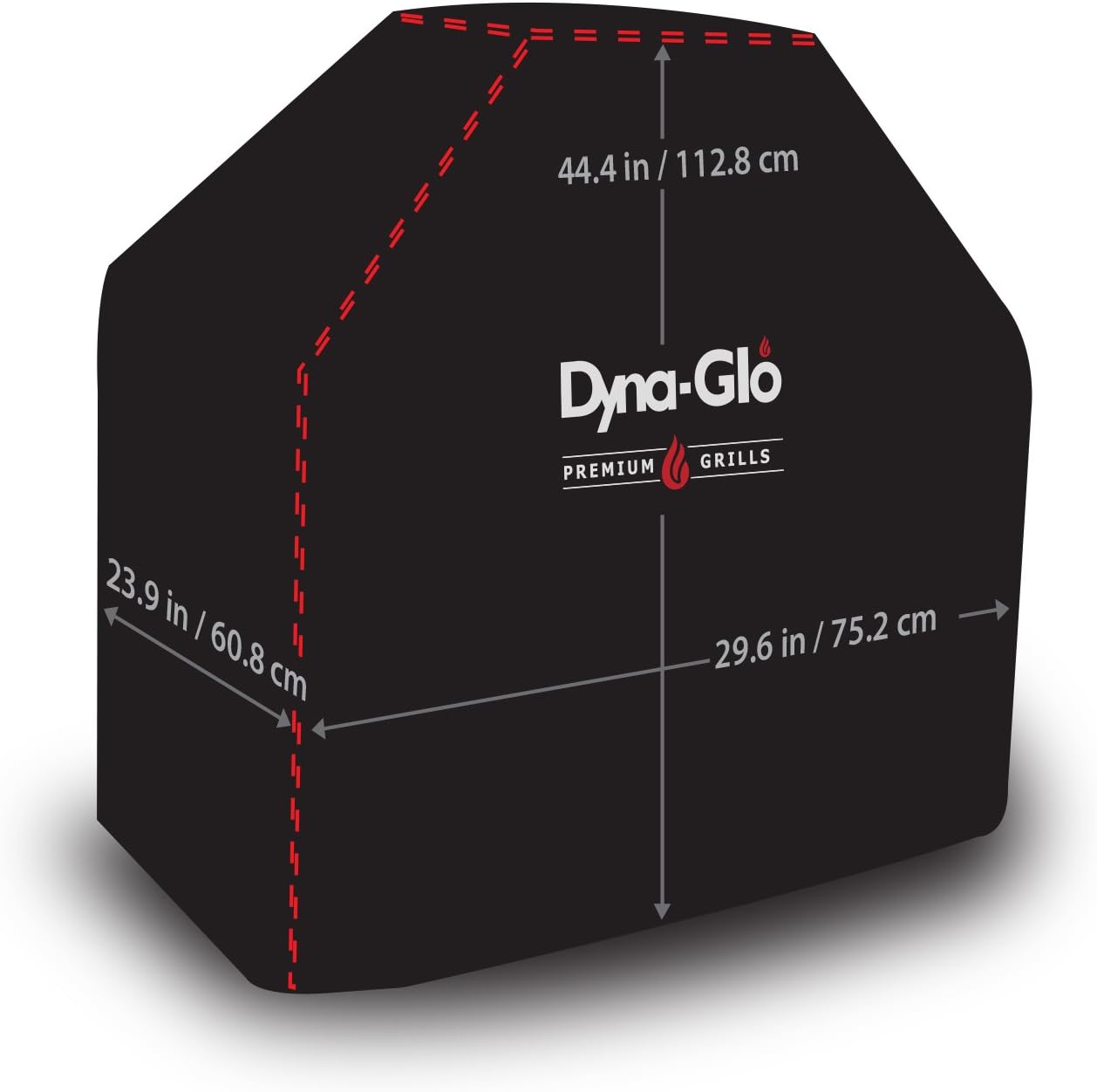 Dyna-Glo DG300C Premium Small Space LP Gas Grill Cover, Black - Retail $49