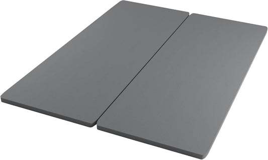 Nutan Split Fully Assembled Bunkie Board for Mattress/Bed Support, Queen, Beige - Retail $200