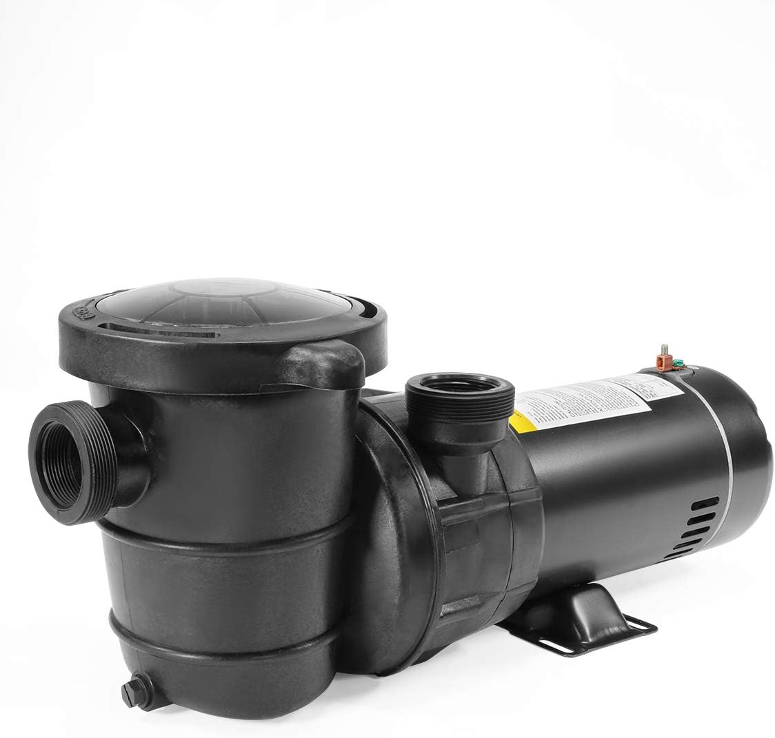 NEW - XtremepowerUS 75125 Pump Pool Above Ground 1.5HP Single Speed, Black - Retail $134