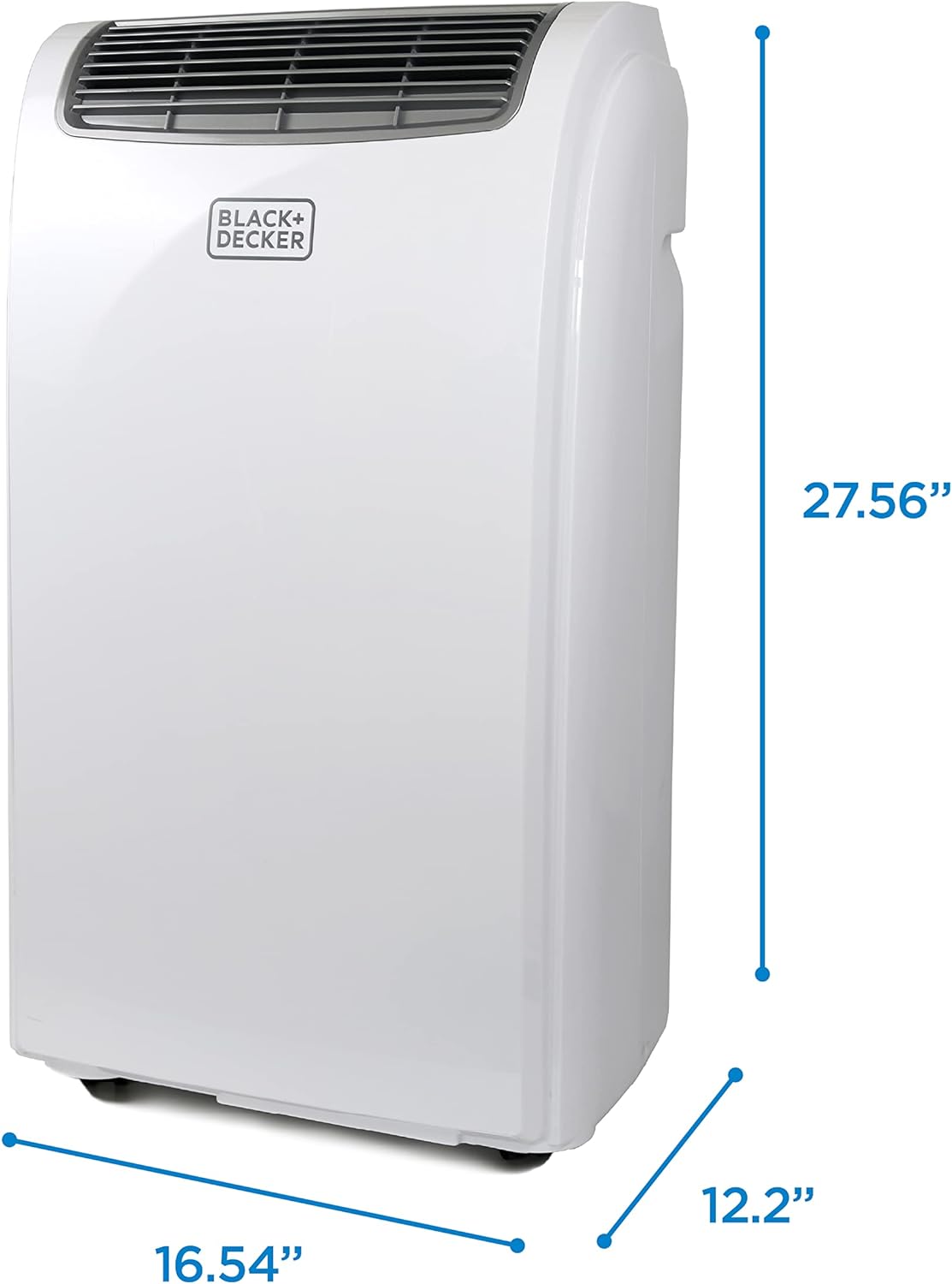 NEW - BLACK+DECKER 8,500 BTU Portable Air Conditioner with Remote Control, White - Retail $294