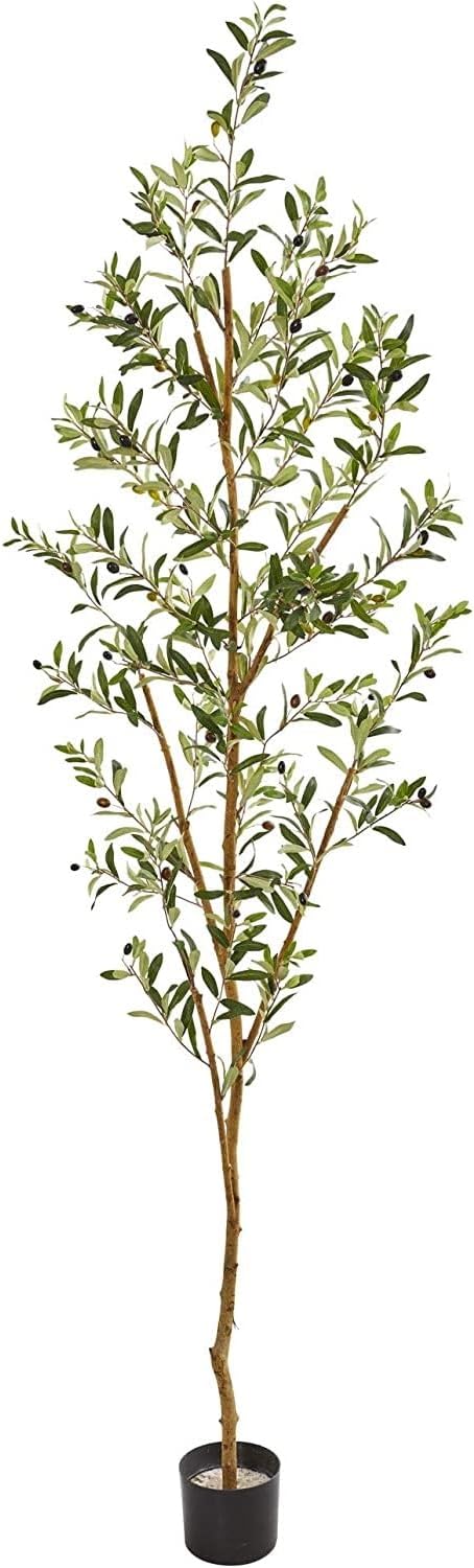 Nearly Natural 82 in Olive Artificial Silk Trees Green - Retail $166