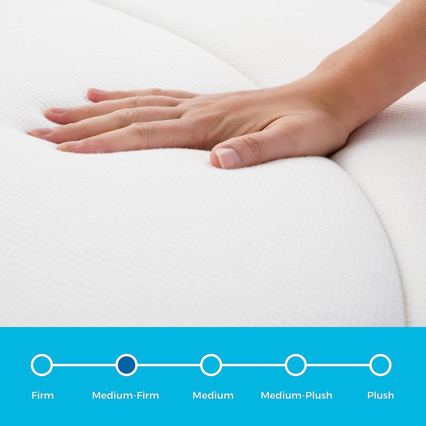 NEW - LINENSPA 8 Inch TWIN Memory Foam and Innerspring Hybrid Mattress, Medium Firm - Retail $129