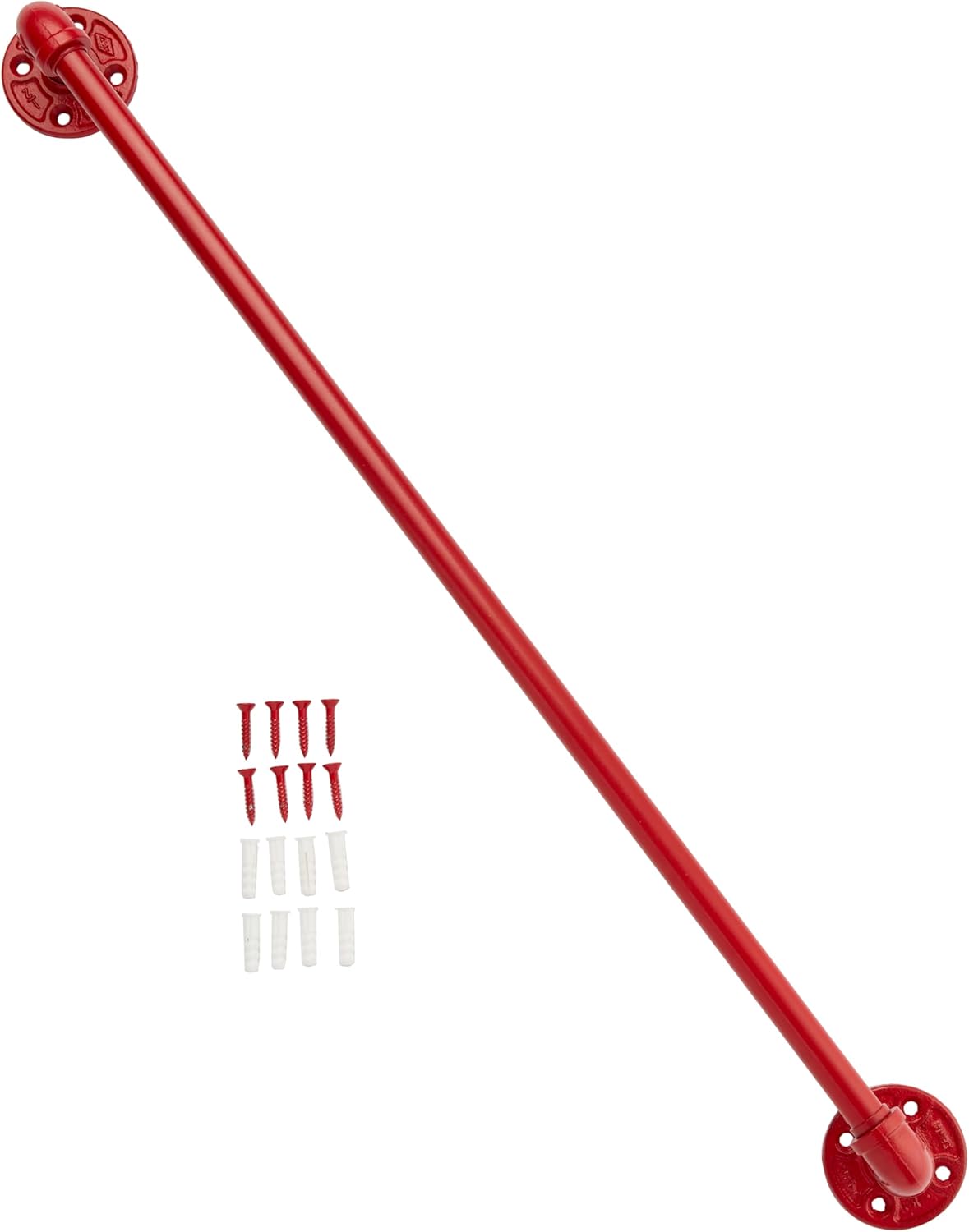 Allied Brass P-200-30-TB-FER Pipeline Collection 30 Inch Towel Bar, Fire Engine Red - Retail $22