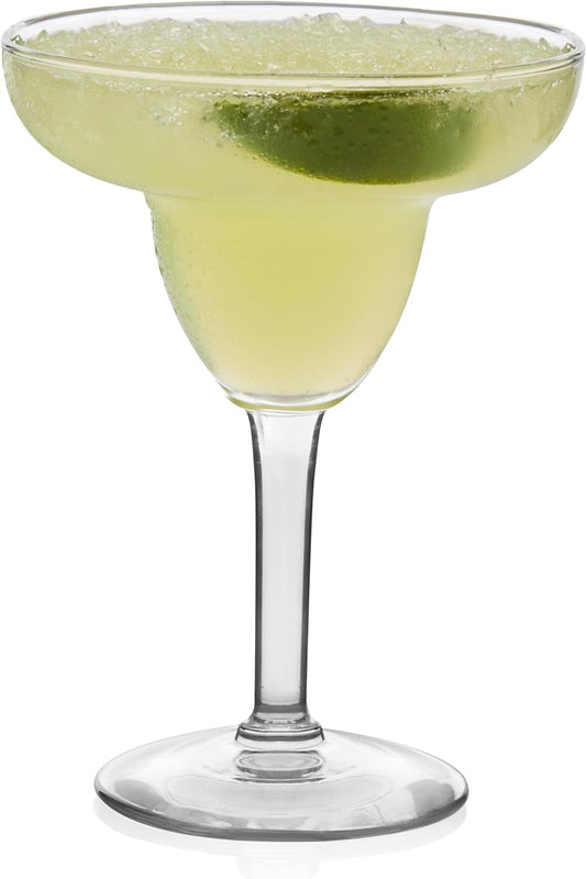 NEW - Libbey Margarita Party Glasses, 9-ounce, Set of 12 - Retail $34