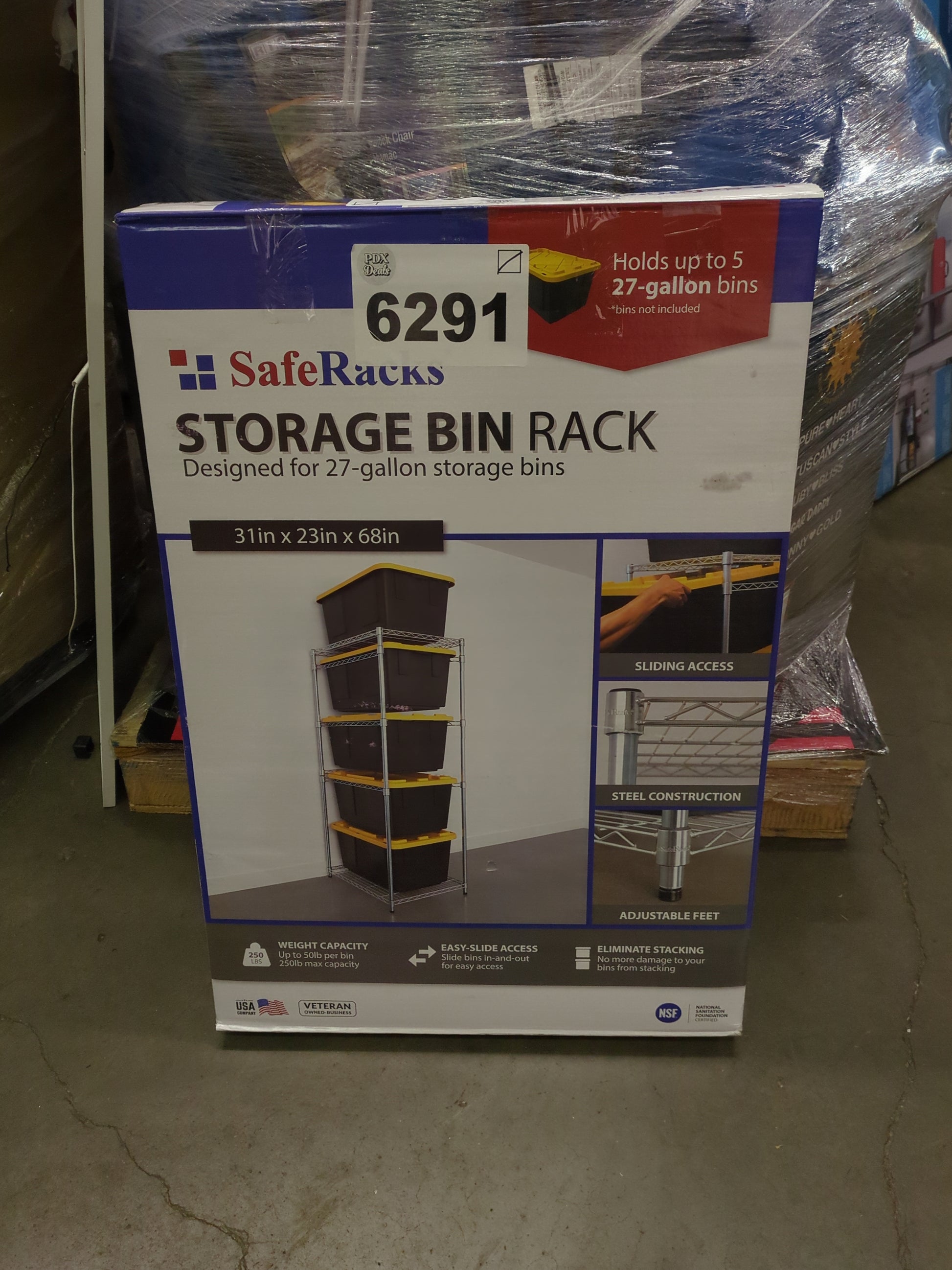 SAFERACKS STORAGE - Retail $69