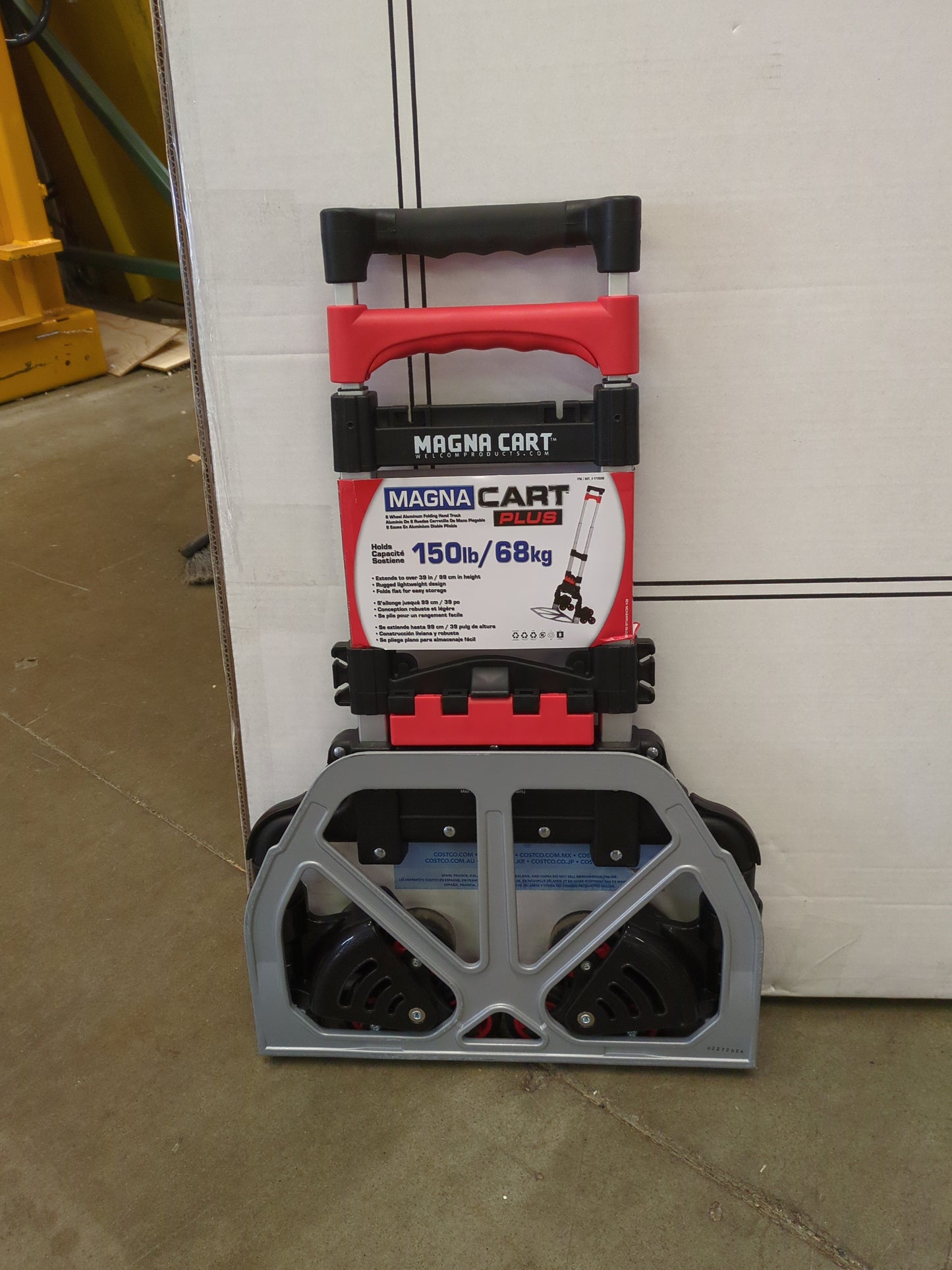 MAGNA 6 WHEEL HAND TRUCK - Retail $29