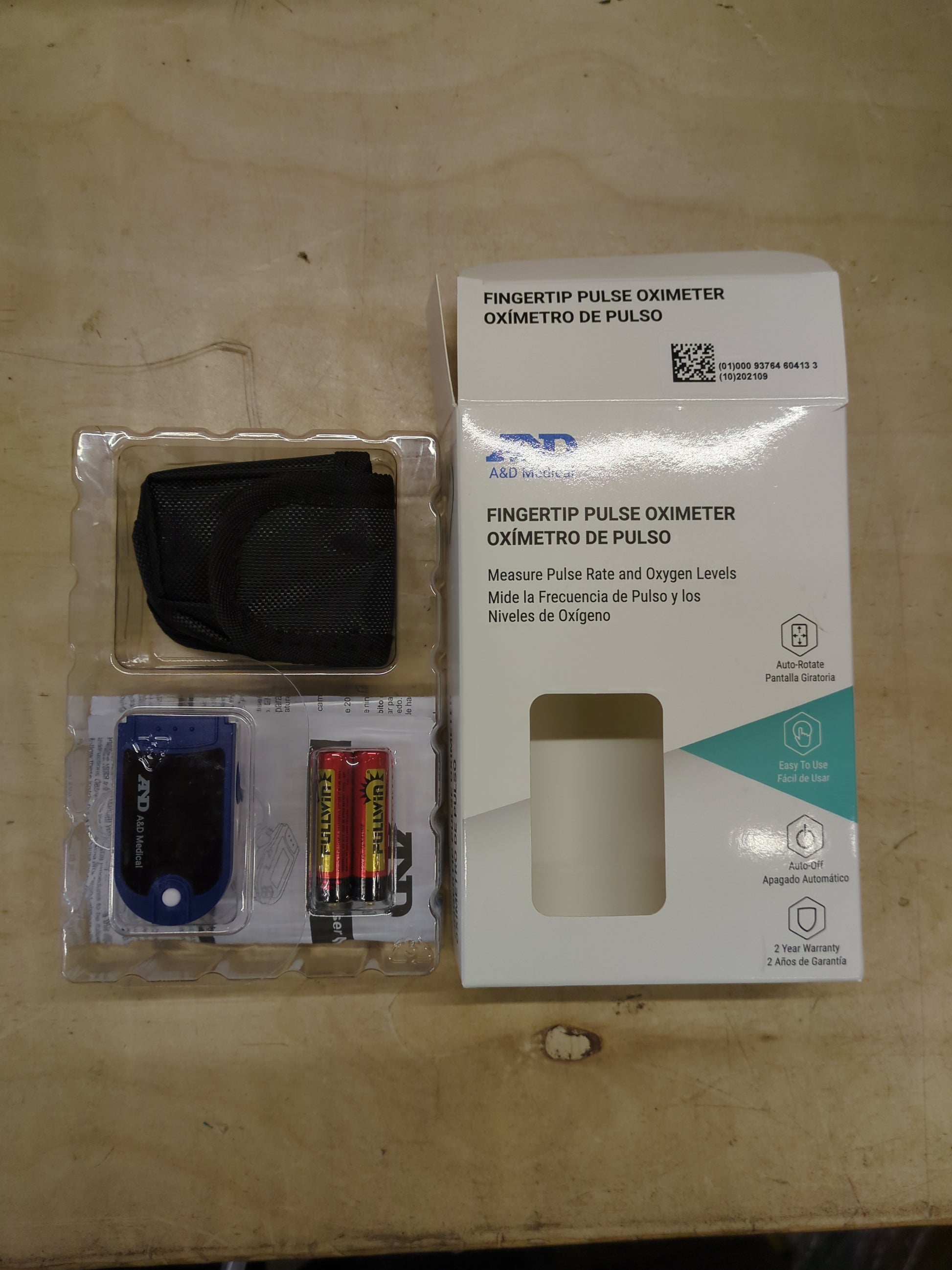 FINGERTIP PULSE OXIMETER - Retail $20