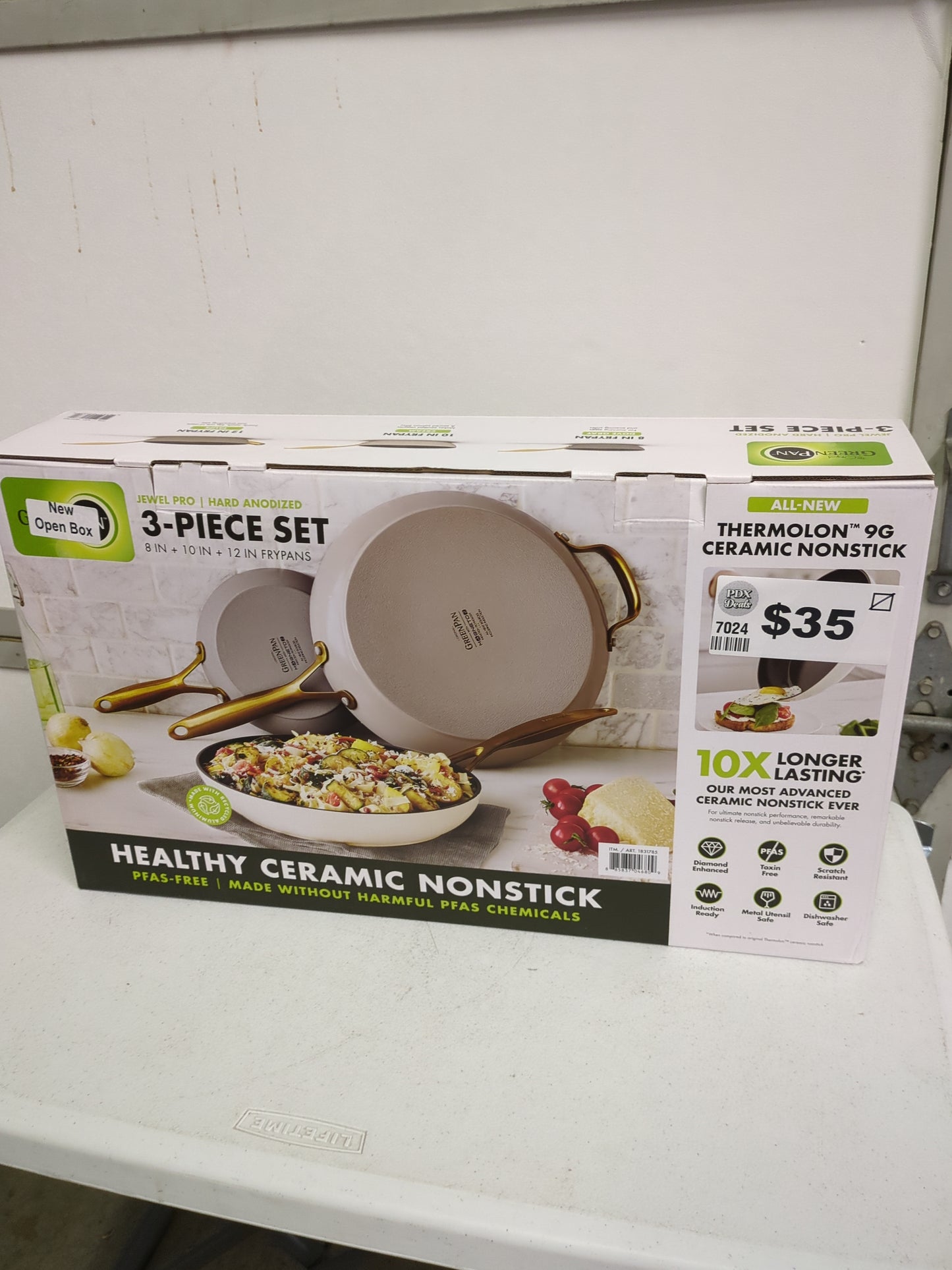 GREENPAN JEWEL PRO - Retail $49