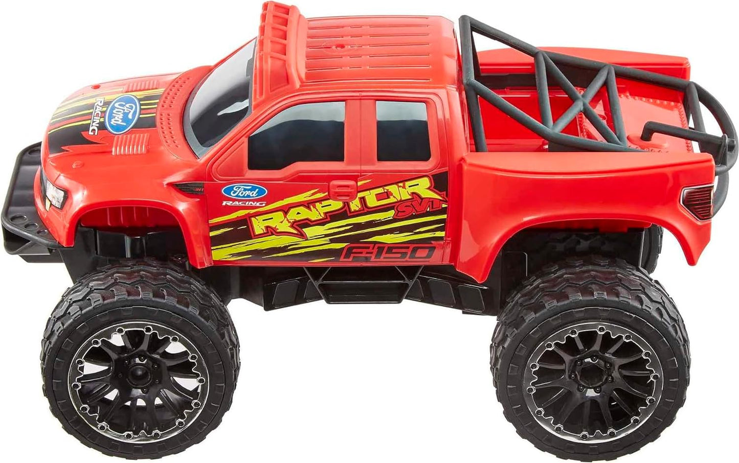 NEW - Hot Wheels RC Red Ford F-150, Full-Function Remote-Control Toy Truck, Large Wheels & High-Performance Engine, 2.4 Ghz with Range of 65Ft - Retail $39