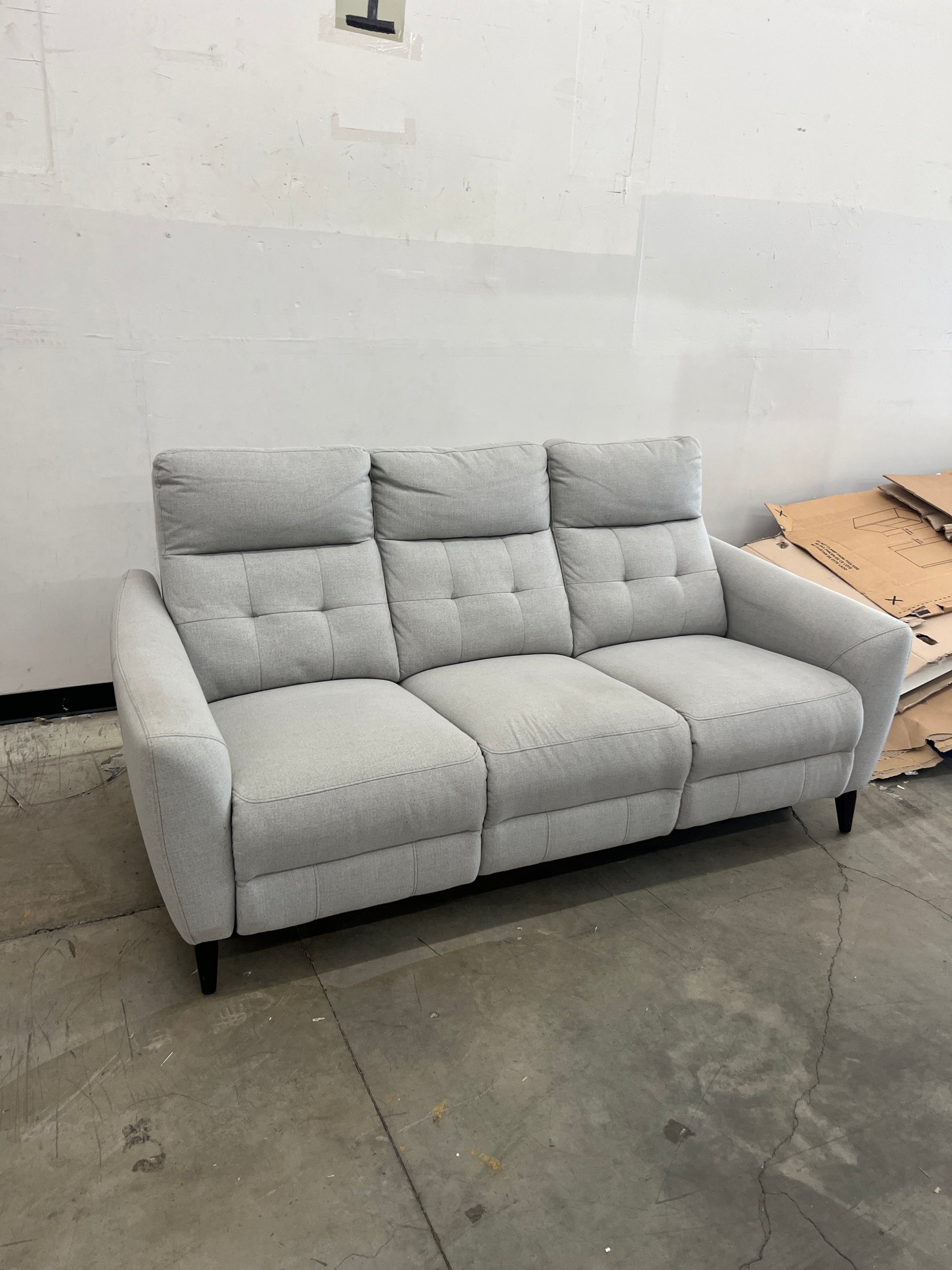 Costco - Alpendale Fabric Power Reclining Sofa with Power Headrests - Retail $1199