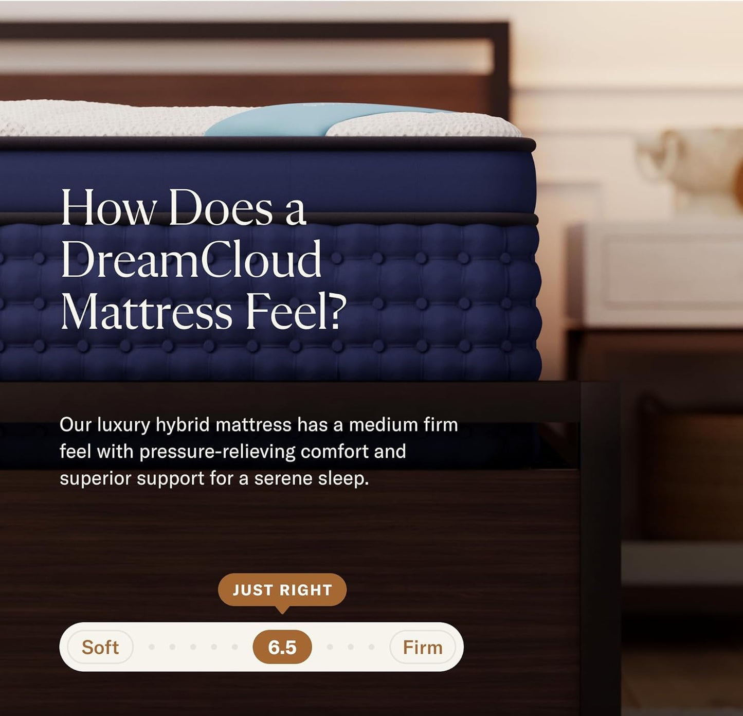 Dream Cloud TWIN Premier 14" Mattress - Luxury Hybrid Memory Foam - 7 Premium Pressure-Relieving Layers - CertiPUR-US Certified - Rtail $899