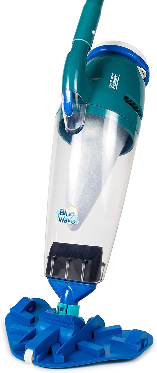 NEW - Pool Blaster Fusion PV-10 Hand-Held Lithium Cleaner, Blue - Retail $154