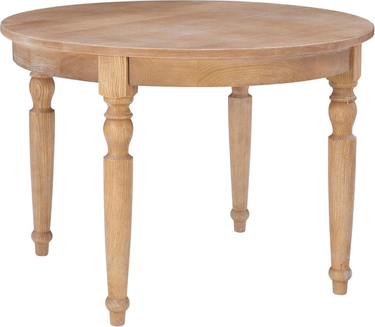 NEW - Linon Table, Light Natural Brown, 42 x 42 x 30 - Retail $373