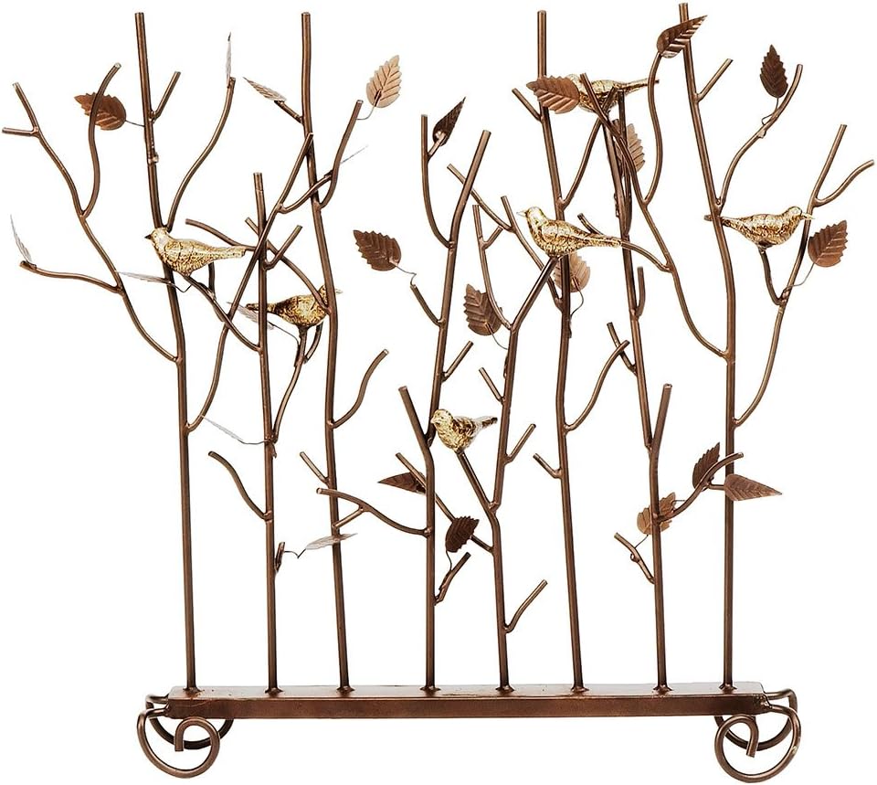 NEW - Minuteman International Birds Decorative Fireplace Summer Screen, Bronze 26 x 5 x 26 inches - Retail $142