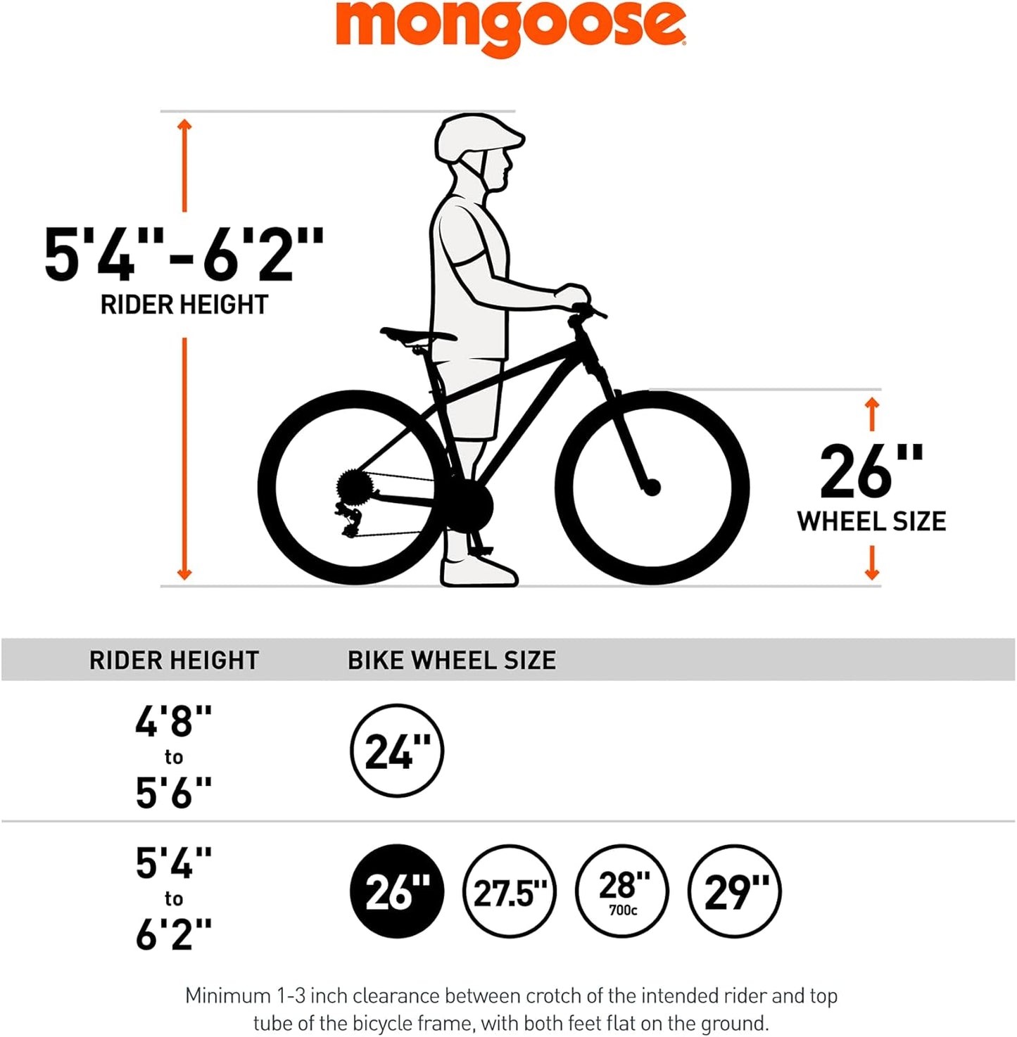 NEW - Mongoose Malus Mens and Womens Fat Tire Mountain Bike, 26-Inch Bicycle Wheels, 4-Inch Wide Knobby Tires, Steel Frame, 7 Speed Drivetrain Bicycle, Shimano Rear Derailleur, Disc Brakes, Silver/Black - Retail $412