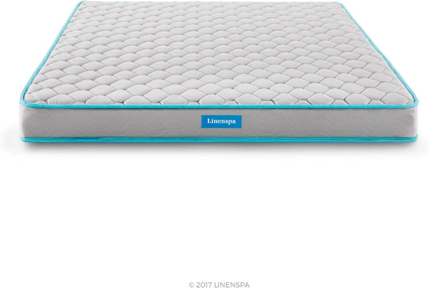 NEW - Linenspa 6 Inch Innerspring Full XL Mattress with Foam Layer, Firm - Retail $139