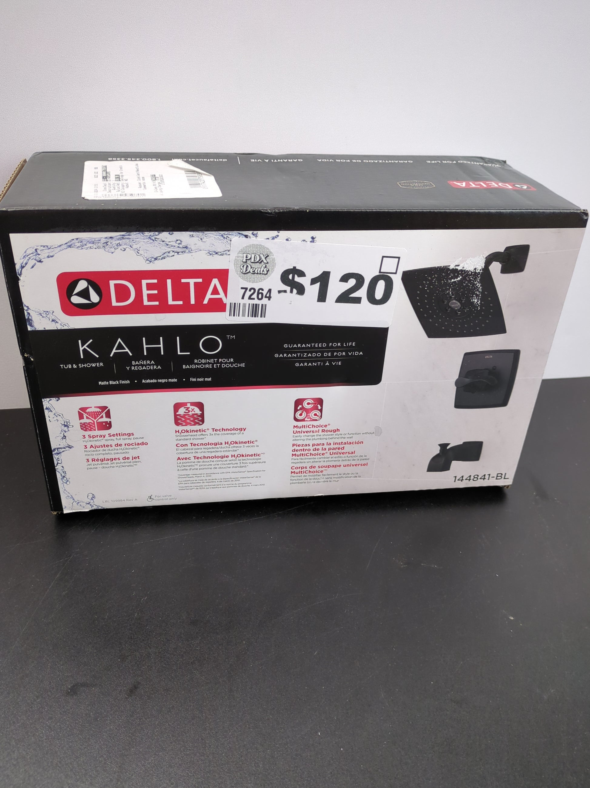 DELTA SHOWER TUB KIT - Retail $199