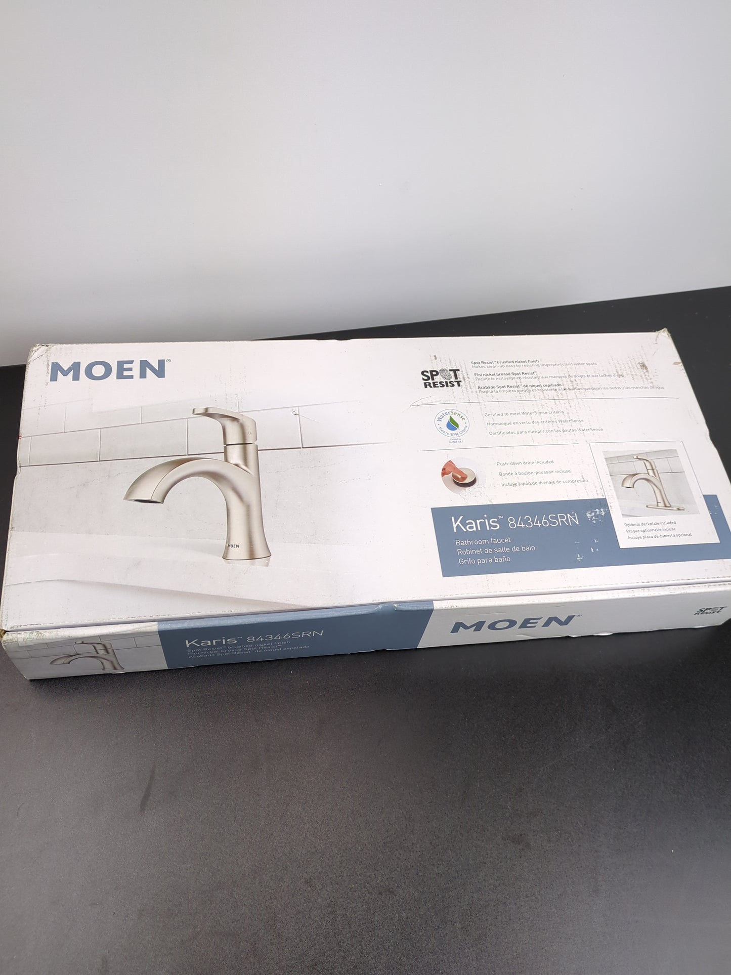 MOEN KARIS BATH FAUCET - Retail $59