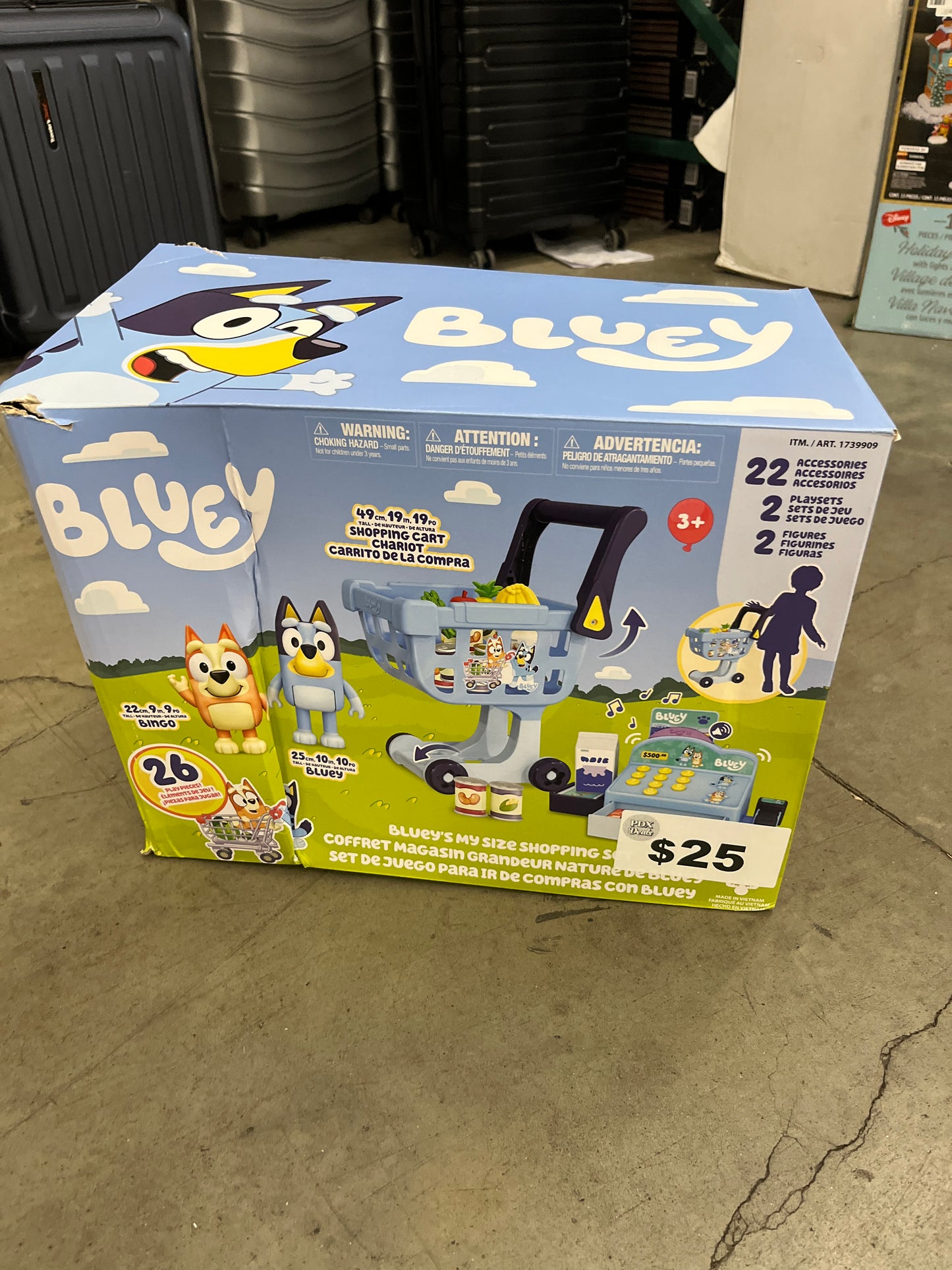 BLUEY'S MY SIZE SHOPPING - Retail $49