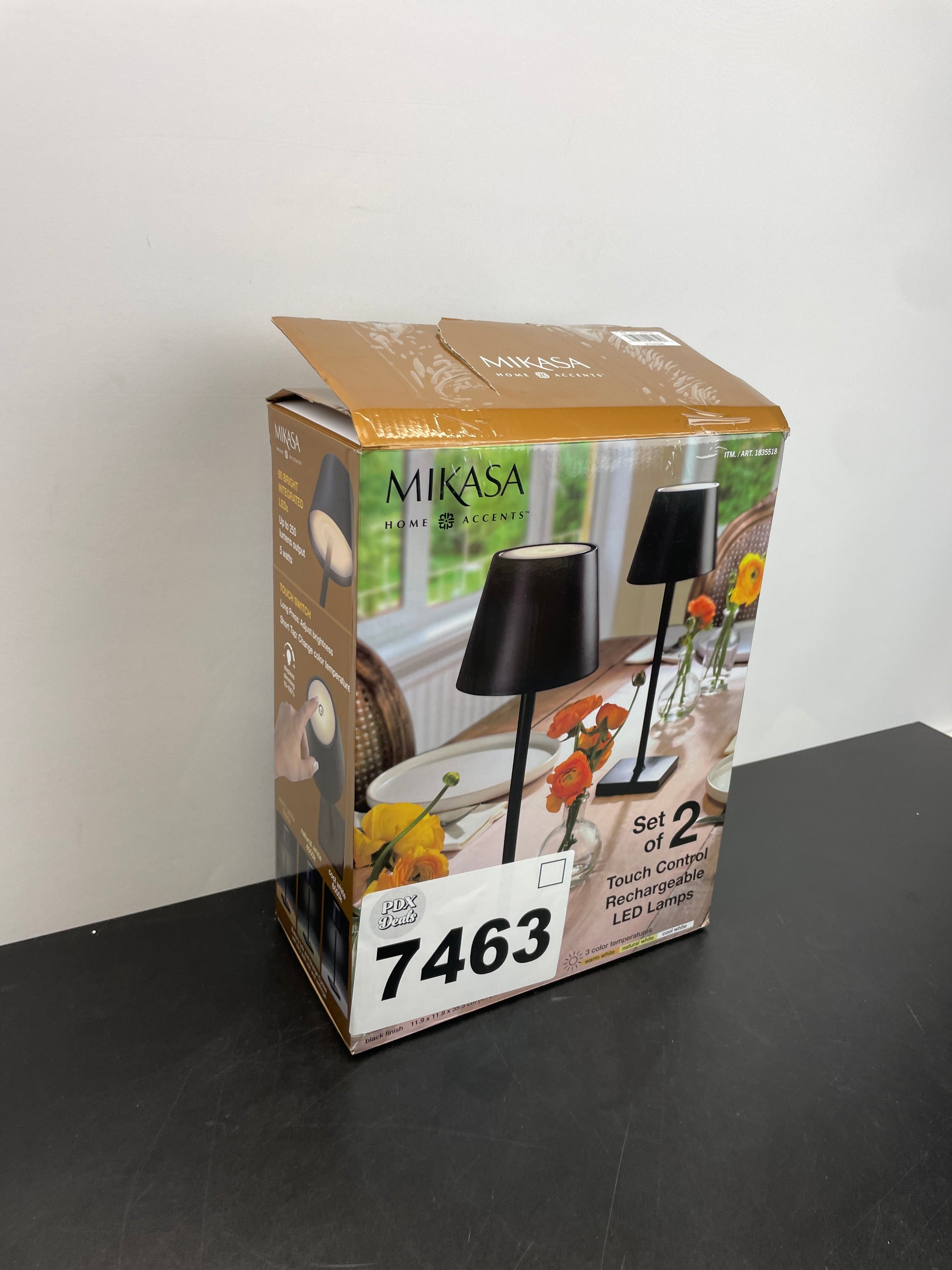 MIKASA RECHARGEABLE LED - Retail $39