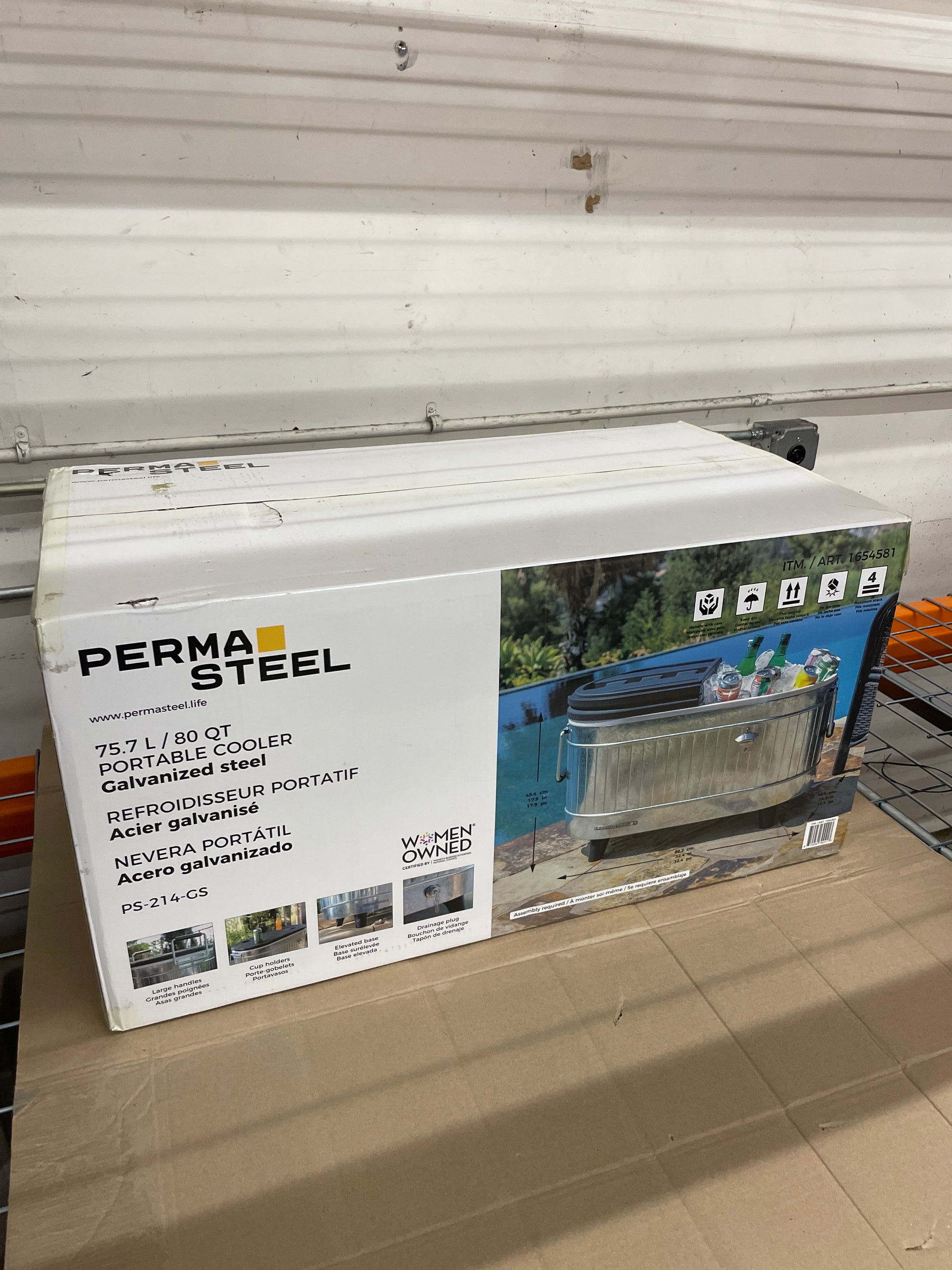 PERMASTEEL 80Q GALVANIZED - Retail $79