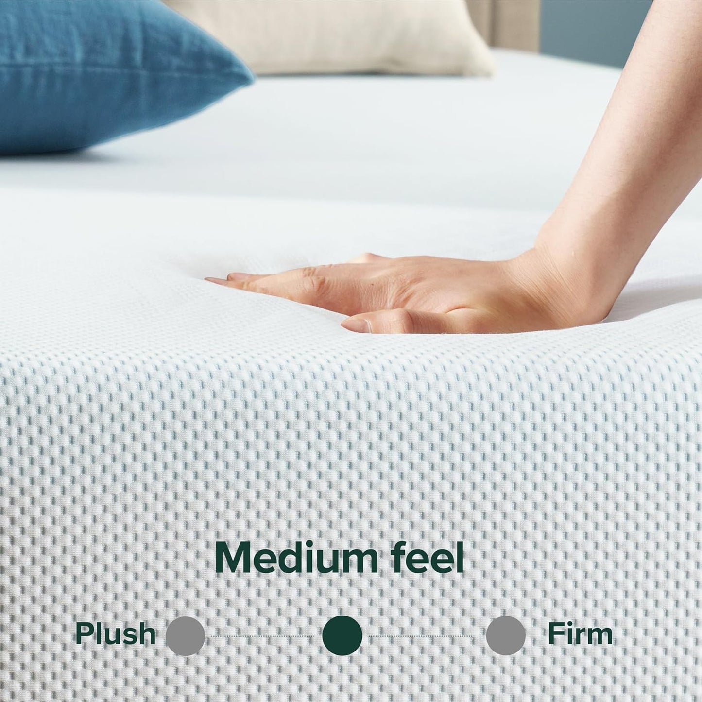 NEW - Zinus Queen 6 Inch Green Tea Cooling Memory Foam Mattress [New Version], Fiberglass Free, Medium Firmness, Cooling Gel Foam, Certified Safe Foams & Fabric, Bed-in-A-Box, Queen - Retail $164