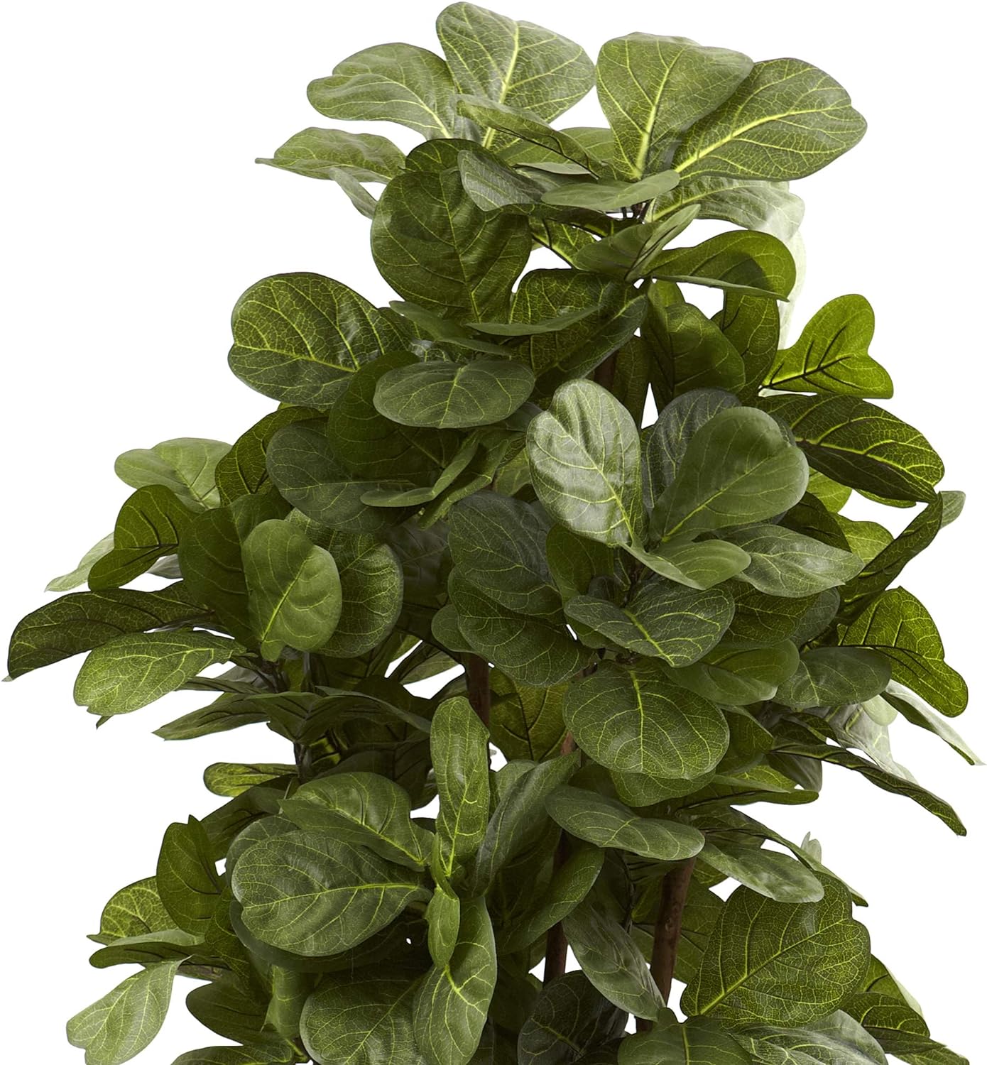 NEW - Nearly Natural 6ft Fiddle Leaf Fig Artificial Trees, 72in, Green - Retail $132