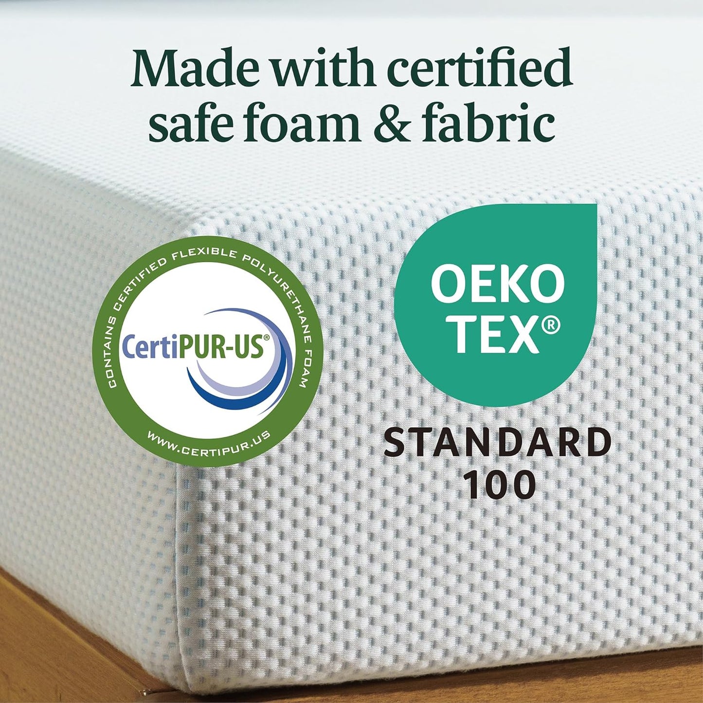 NEW - Zinus Queen 6 Inch Green Tea Cooling Memory Foam Mattress [New Version], Fiberglass Free, Medium Firmness, Cooling Gel Foam, Certified Safe Foams & Fabric, Bed-in-A-Box, Queen - Retail $164