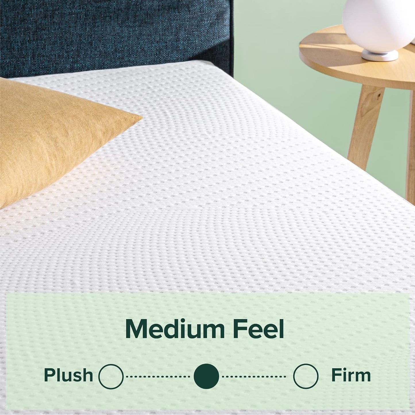 NEW - ZINUS QUEEN 10 Inch Cooling Essential Foam Mattress, Bed-in-a-Box, CertiPUR-US Certified, White - Retail $269