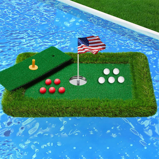 NEW - Floating Golf Green for Pool, (35"x24") - Retail $89