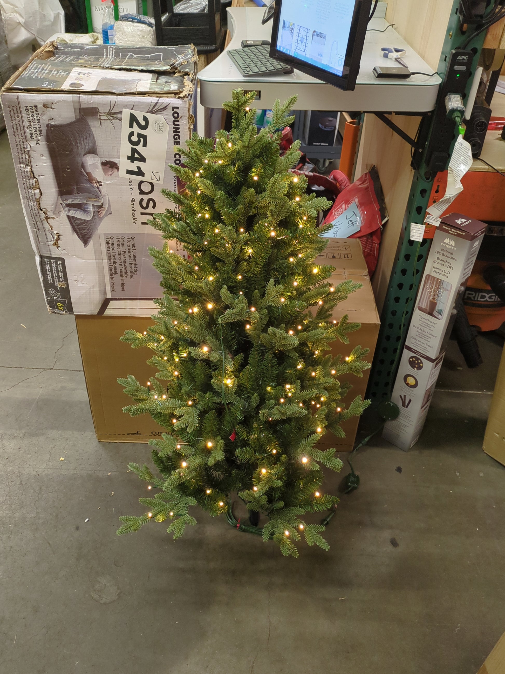 Costco - 4' Pre Lit Aspen Micro LED Tree - Retail $129