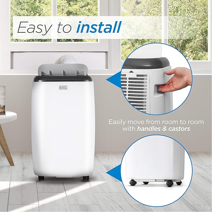 NEW - BLACK+DECKER Portable Air Conditioner - Retail $299