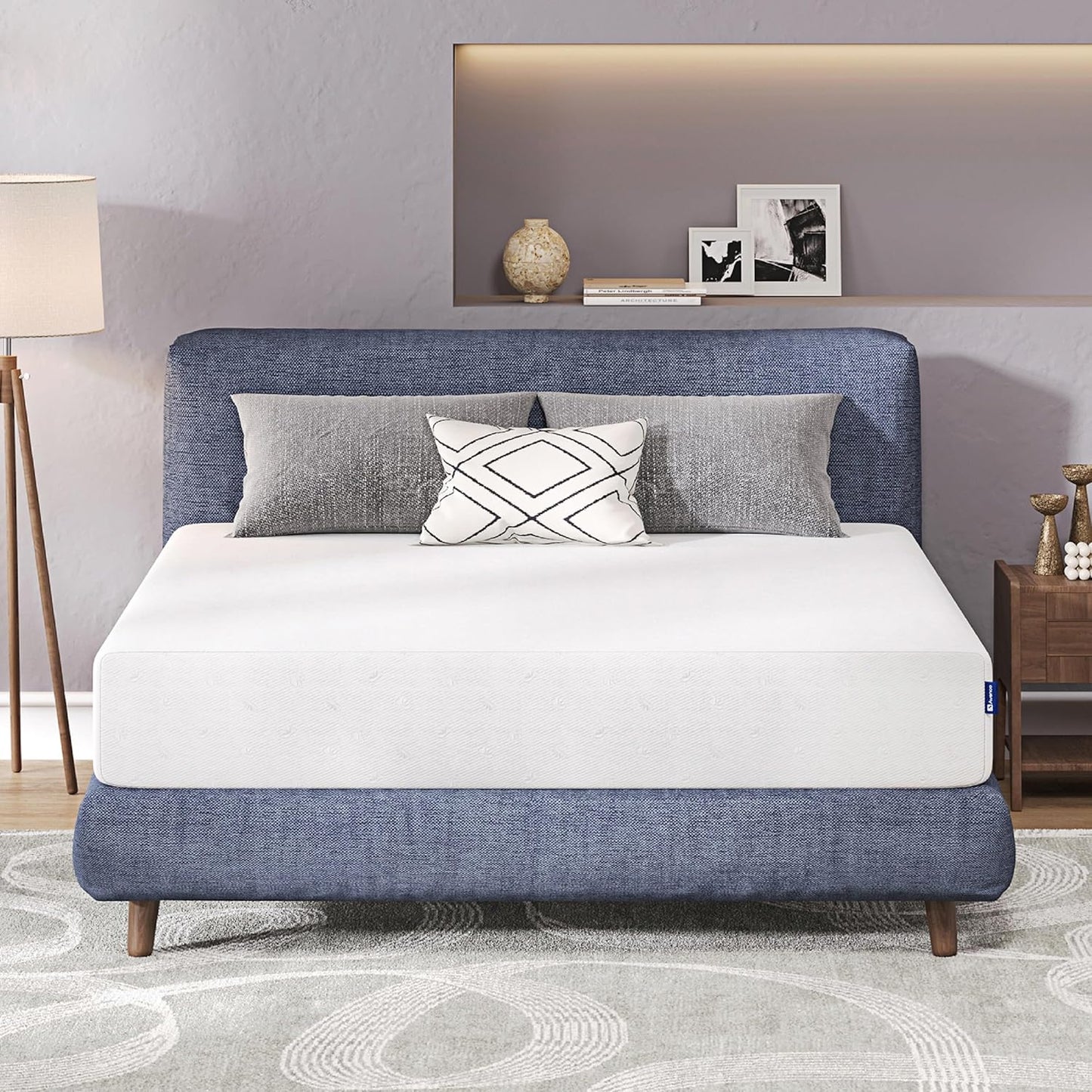 NEW - Avenco FULL 12 Inch Mattress in a Box with Comfort Memory Foam for Comfort Sleep & Pain Relief, Guestroom Full Bed Mattresses, CertiPUR-US Certified Full Mattresses - Retail $188