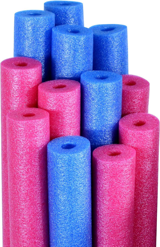 NEW - Robelle Pool Water Noodles Blue and Pink 12-Pack - Retail $57