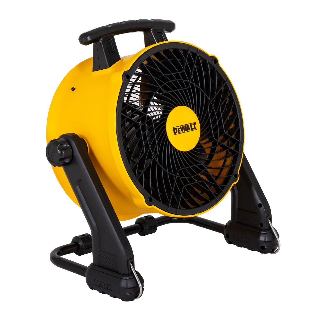 Dewalt 16 Inch 3-Speed Benchtop and Hanging Drum Fan - Retail $69