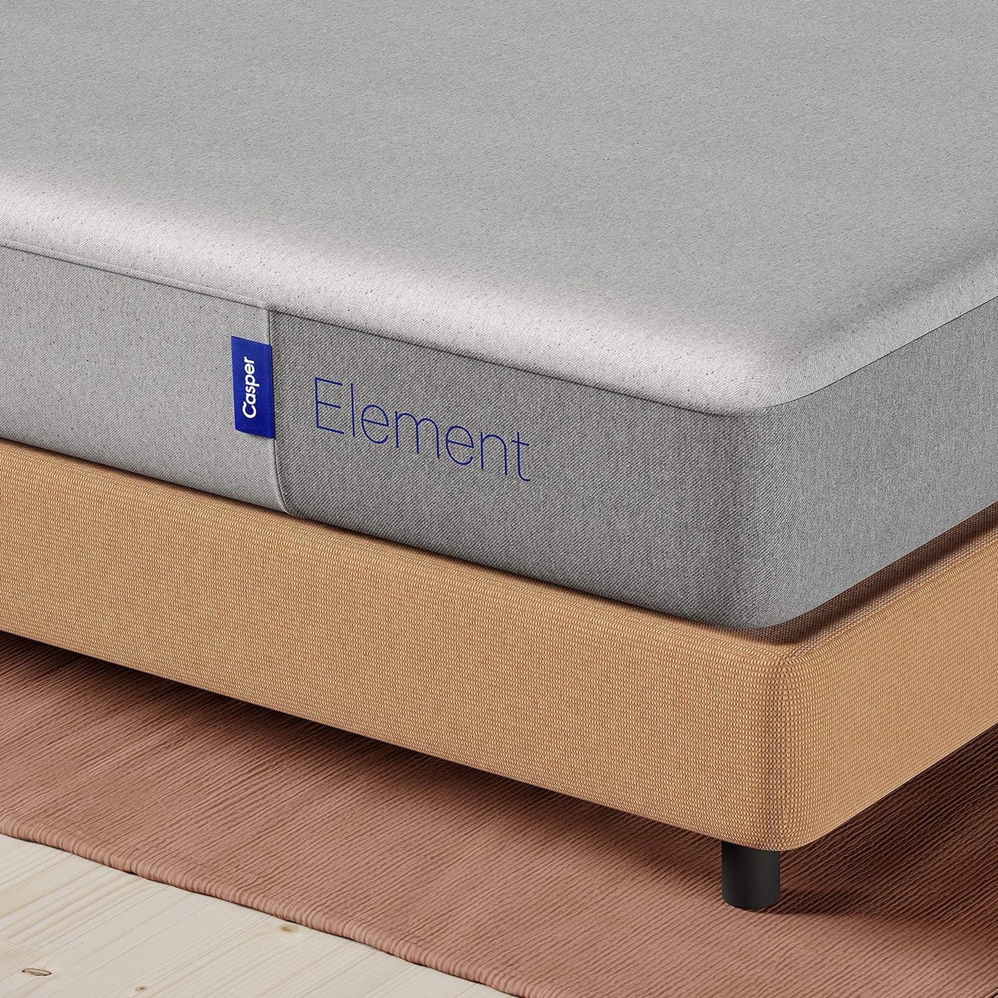 NEW - QUEEN Casper Sleep Element, Medium Firm Mattress - Memory Foam AirScapeTM Cooling + Support -  CertiPUR-US Mattress, Grey - Retail $595