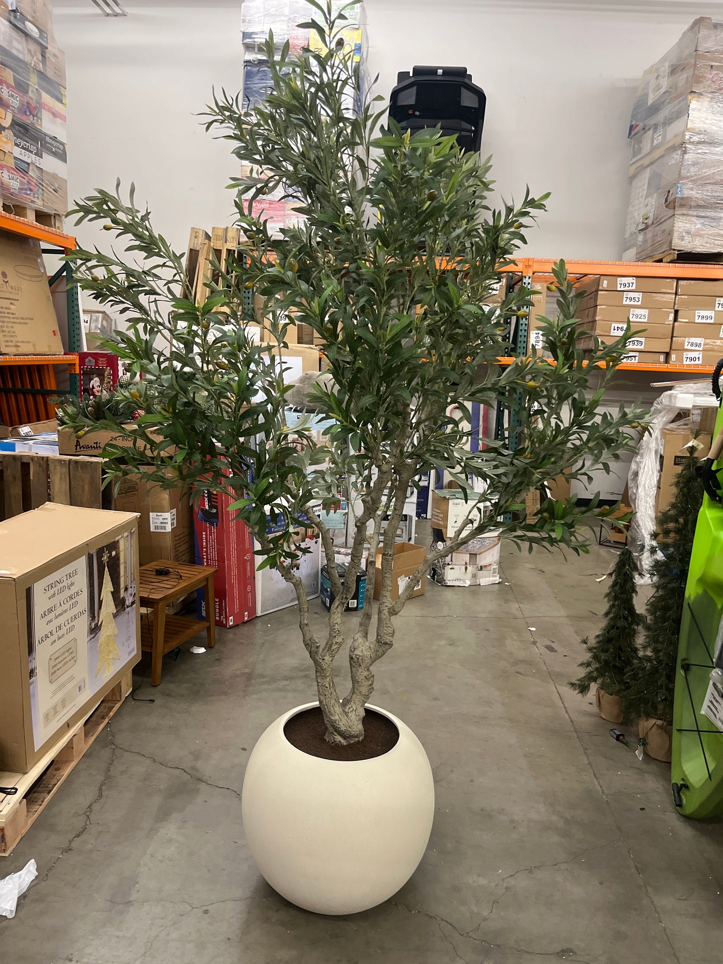 Costco - Faux 8’ Olive Tree - Retail $499