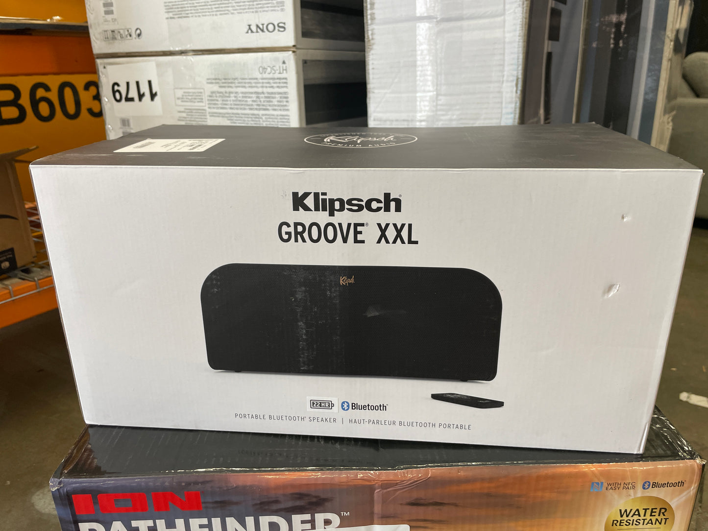 Like NEW - Klipsch Groove XXL Portable Bluetooth Speaker - Retail $349