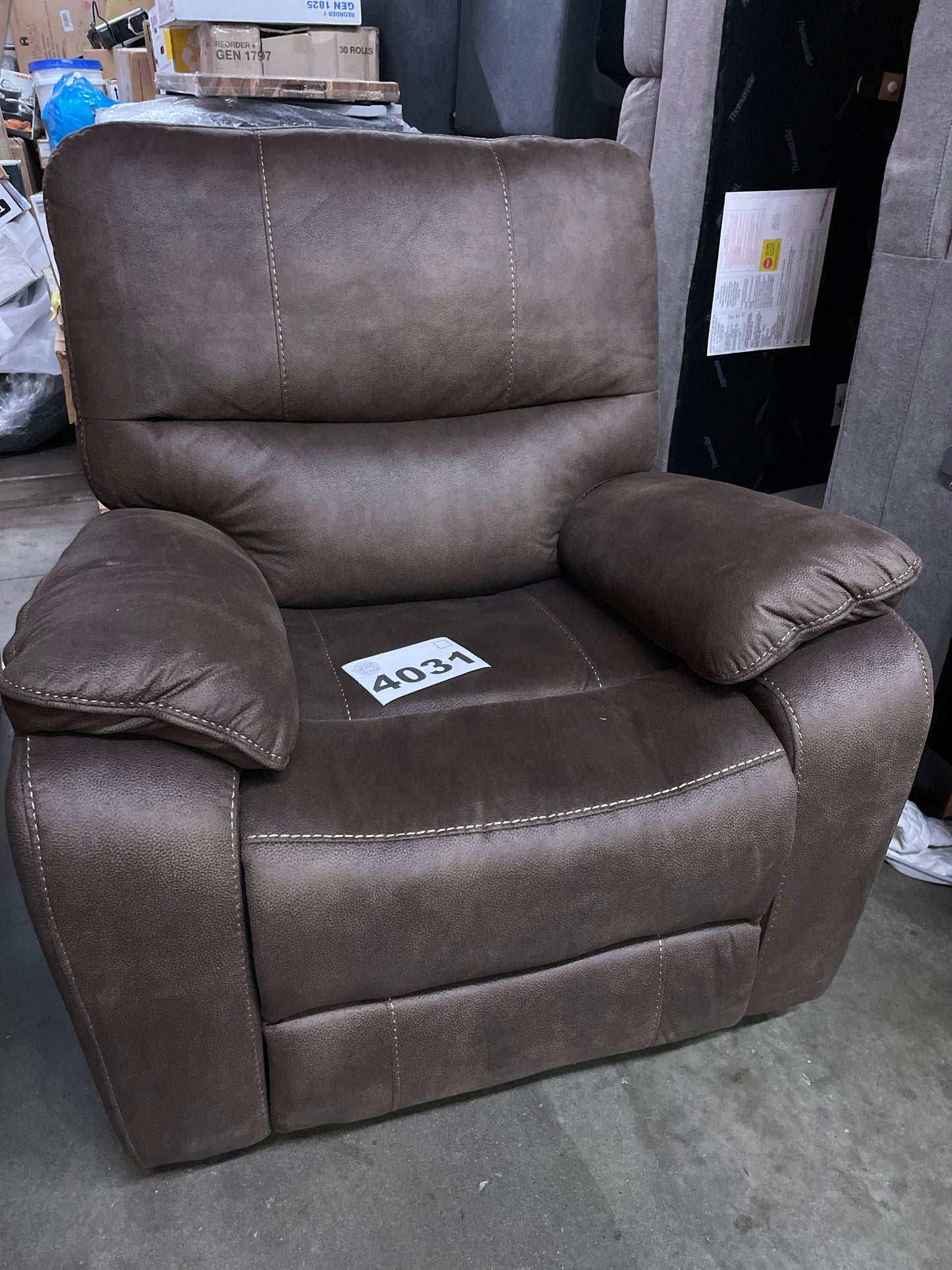 Costco - Barcalounger Henley Fabric Swivel Glider Recliner - Retail $399