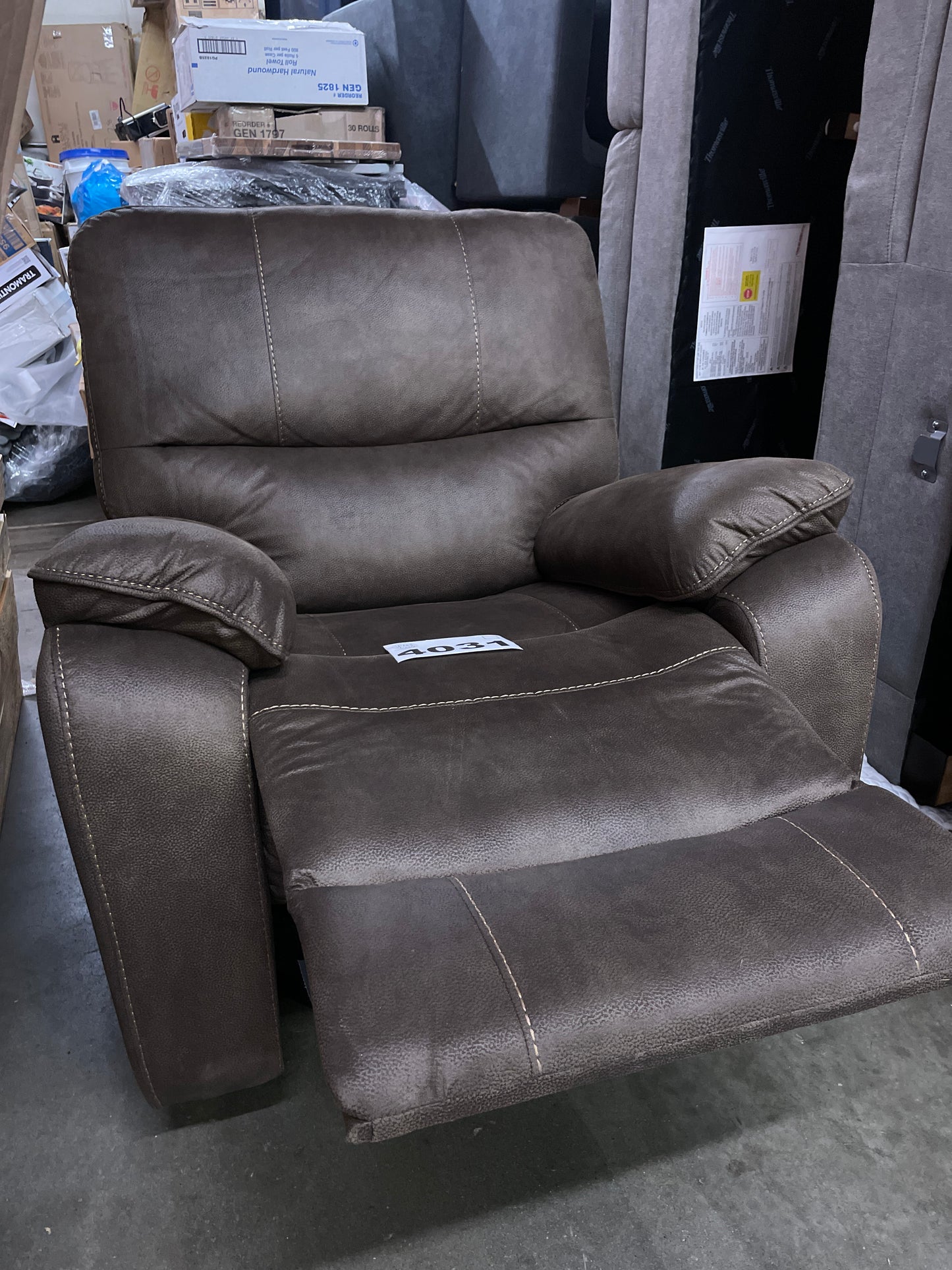 Costco - Barcalounger Henley Fabric Swivel Glider Recliner - Retail $399