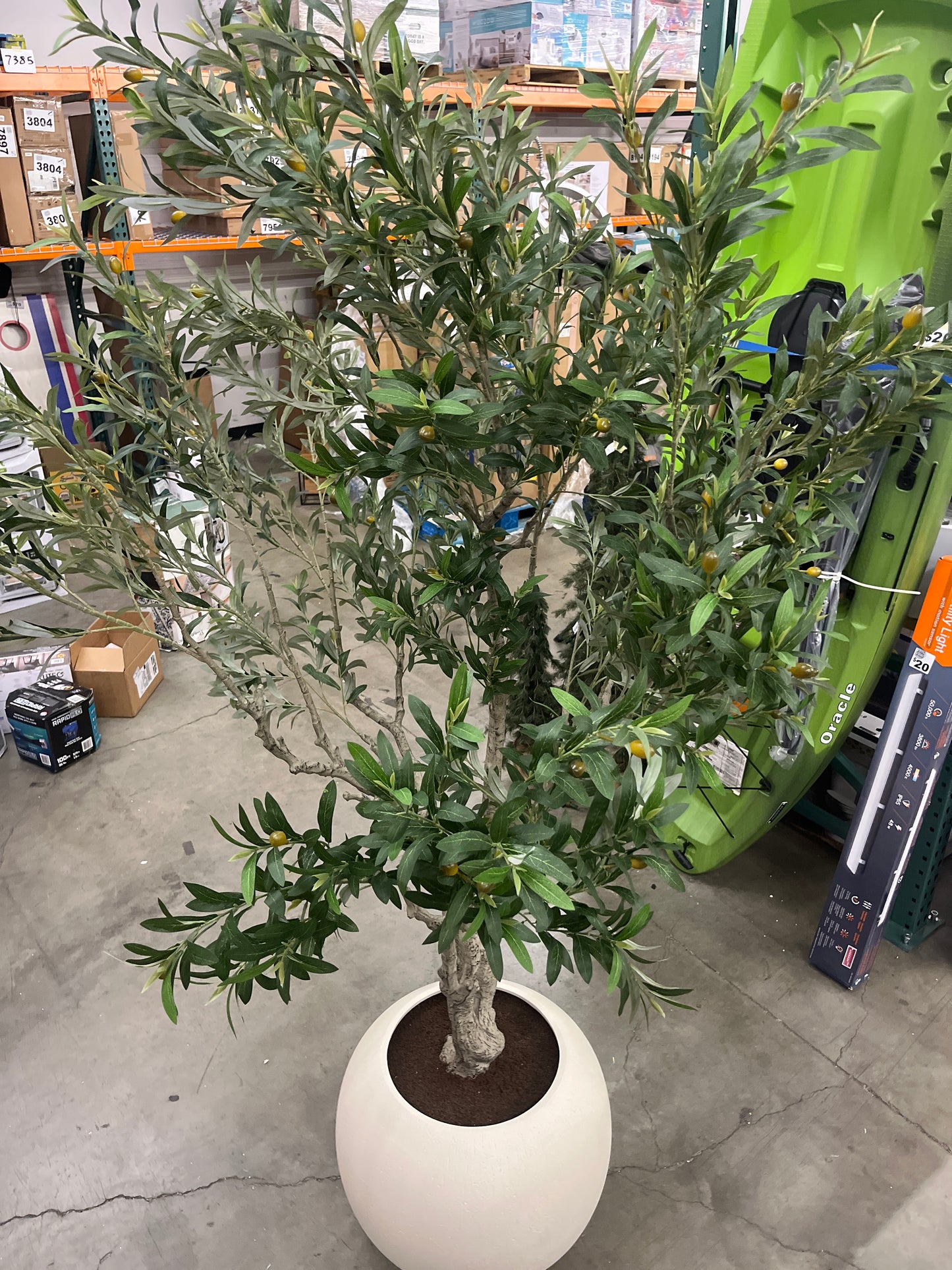 Costco - Faux 8’ Olive Tree - Retail $499