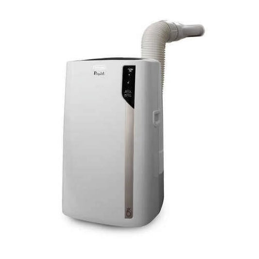 DeLonghi Pinguino 7,200 BTU (12,000 BTU ASHRAE) Portable Air Conditioner with Heat, White - Retail $529