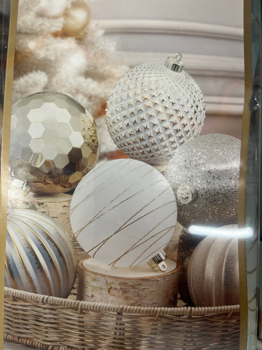 Costco - Shatter Resistant Ornaments (LARGE) - Retail $20